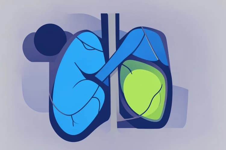 Ilustração médica mostrando possíveis complicações de uma cirurgia de amígdalas