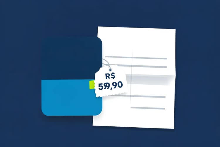Embalagem de medicamento genérico com preço em real ao lado de uma receita médica